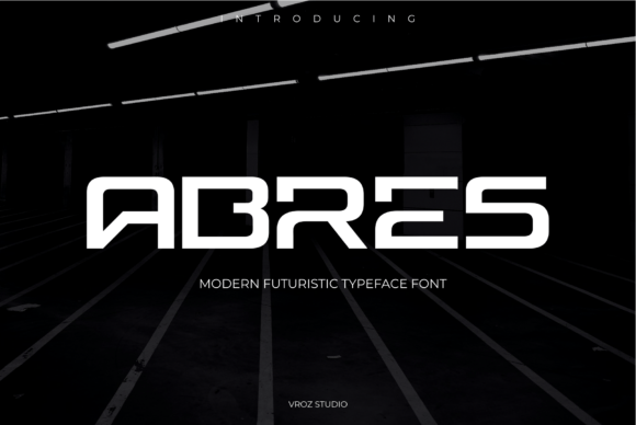 Abres: A Modern Sans Serif Font for Editorial Clarity