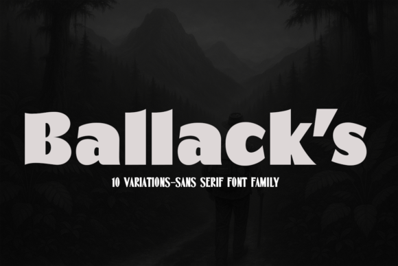 Ballack s: A Bold, Flexible Sans Serif for Editorial Design