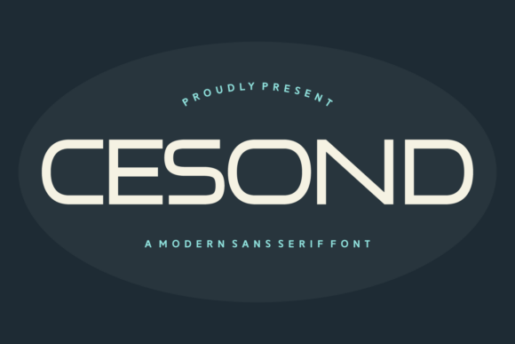Cesond: A Modern Sans Serif for Thoughtful Branding