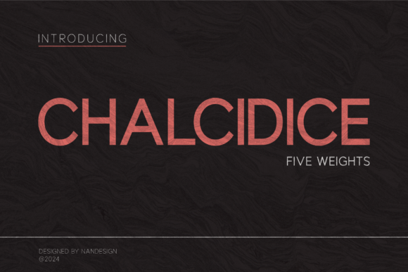 Chalcidice: A Sans Serif Font for Thoughtful Editorial Design