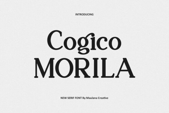 Cogico Morila: A Serif Font That Makes Your Brand Feel Thoughtful & Trusted