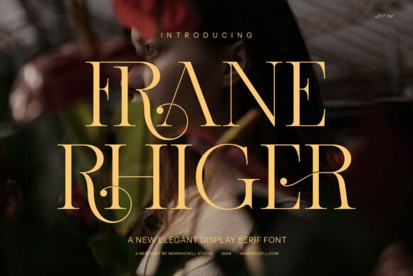 Frane Rhiger: A Serif Font That Elevates Marketing Visuals