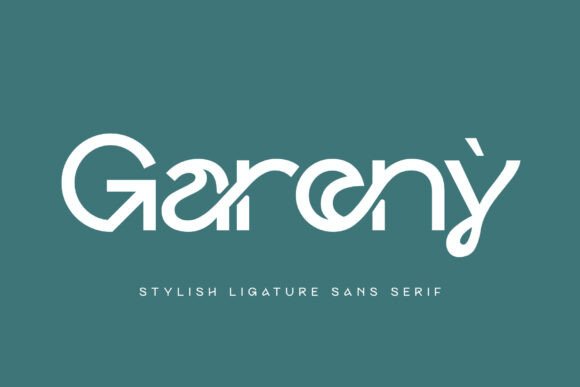 Gareny: A Modern Sans Serif Font That Elevates Brand Identity