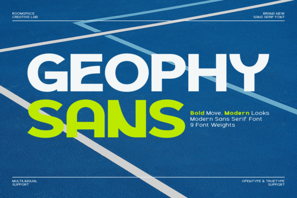 Geophy: A Modern Sans Serif That Just Works