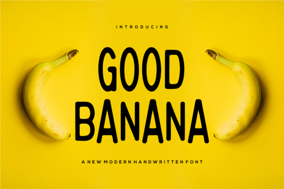 Good Banana: A Playful Script Font for Editorial Charm