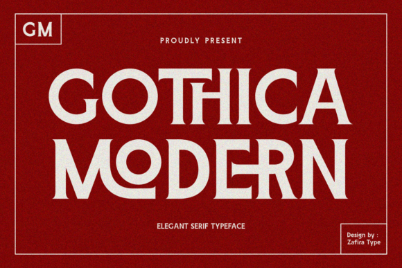 Gothica Modern: A Premium Serif Typeface for Digital Design