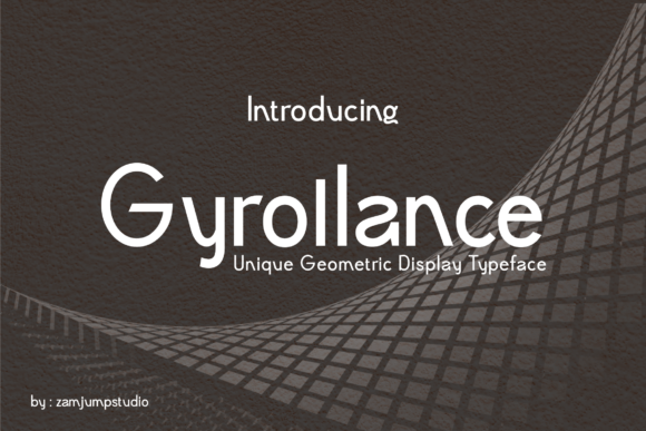 Gyrollance: A Standout Script Font for Small Business Branding