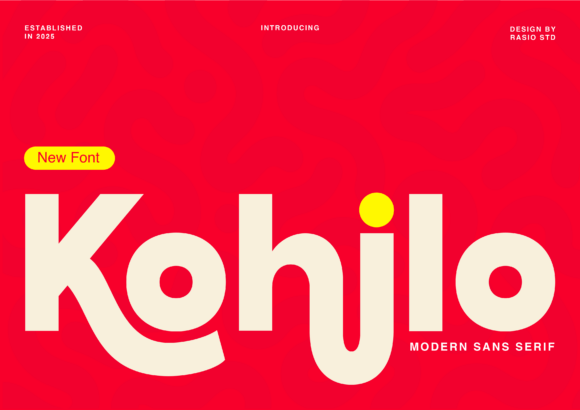 Kohilo: A Bold Sans Serif for Campaign Headlines That Stop Scrolling