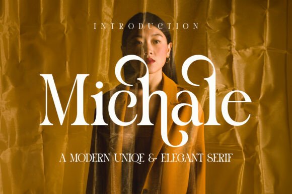 Michale: A Serif Font That Elevates Campaign Headlines