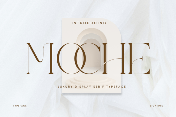 Moche Serif Typeface for Handmade Labels & Invitations