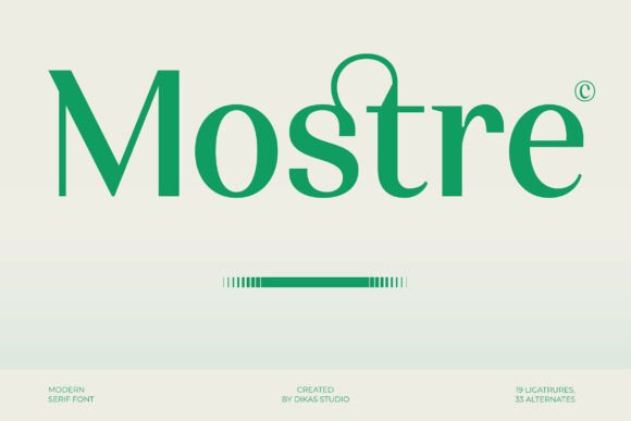 Mostre: A Modern Sans Serif Font for Scroll-Stopping Marketing