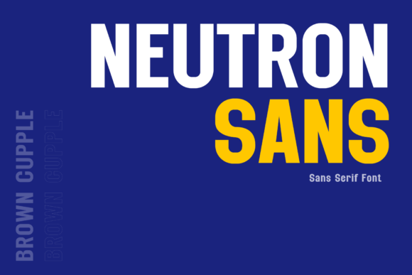 Neutron Sans: A Modern Sans Serif for Digital Clarity