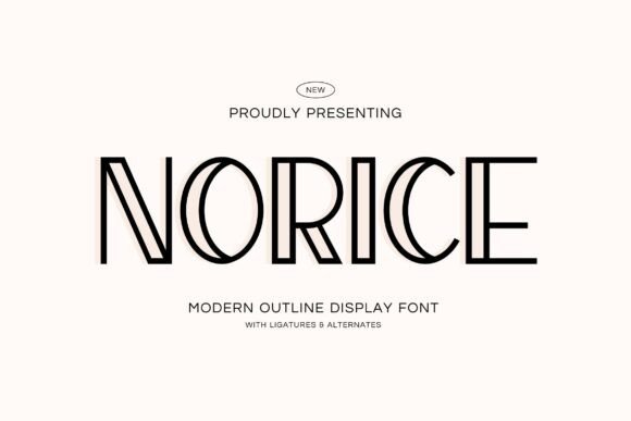 Norice: A Sans Serif Font That Breathes Elegance Into Every Layout