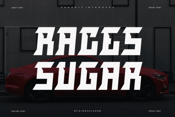 Races Sugar: A Bold Serif Font for Standout Branding