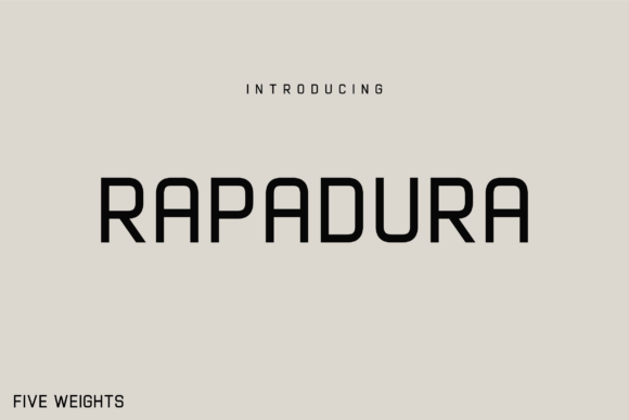 Rapadura: A Thoughtful Sans Serif for Real Branding Work