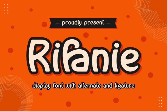 Rifanie: A Thoughtful Display Font for Editorial Calm