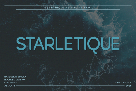 Starletique Rounded: A Warm, Modern Sans Serif Font for Digital Brands