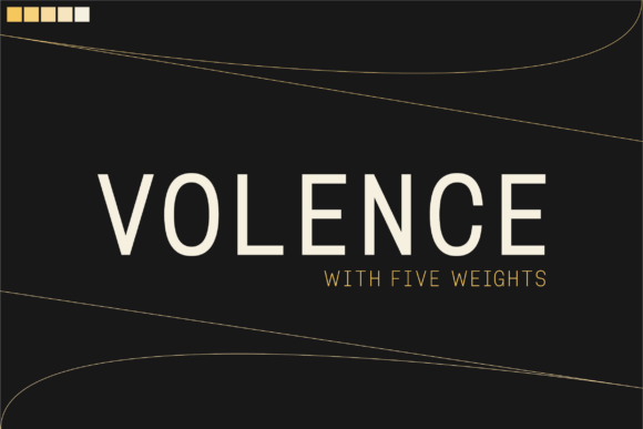 Volence: A Sans Serif Font That Breathes With Your Words