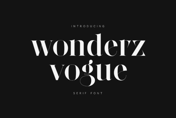 Wonderz Vogue: A Serif Font That Elevates Real Small Business Branding